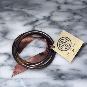 Budhagirl all weather bangles in meteorite